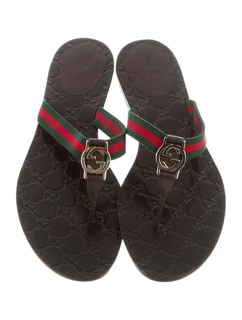 women's gucci web slides|women gucci slides size 11.